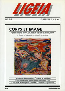 N° 7-8, OCTOBRE/DCEMBRE 1990 - DOSSIER : CORPS ET IMAGE