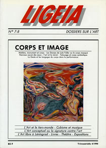 N°7-8, OCTOBRE/DÉCEMBRE 1990 - DOSSIER : CORPS ET IMAGE