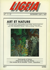N°11-12, DECEMBRE 1992/JUIN 1993 - DOSSIER : ART ET NATURE