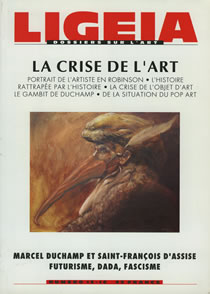 N°15-16, OCTOBRE 1994/JUIN 1995 - DOSSIER: LA CRISE DE L'ART