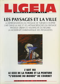 N°19-20, OCTOBRE 1996-JUIN 1997 - DOSSIER : LES PAYSAGES ET LA VILLE