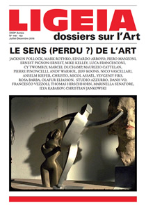 N°149-152, JUILLET-DÉCEMBRE 2016 - DOSSIER : LE SENS (PERDU ?) DE L’ART