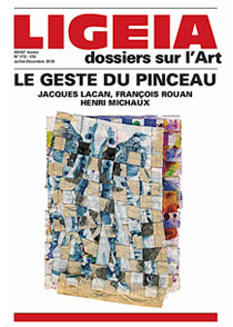 N°173-176, Juillet-Décembre 2019 - DOSSIER : LE GESTE DU PINCEAU
